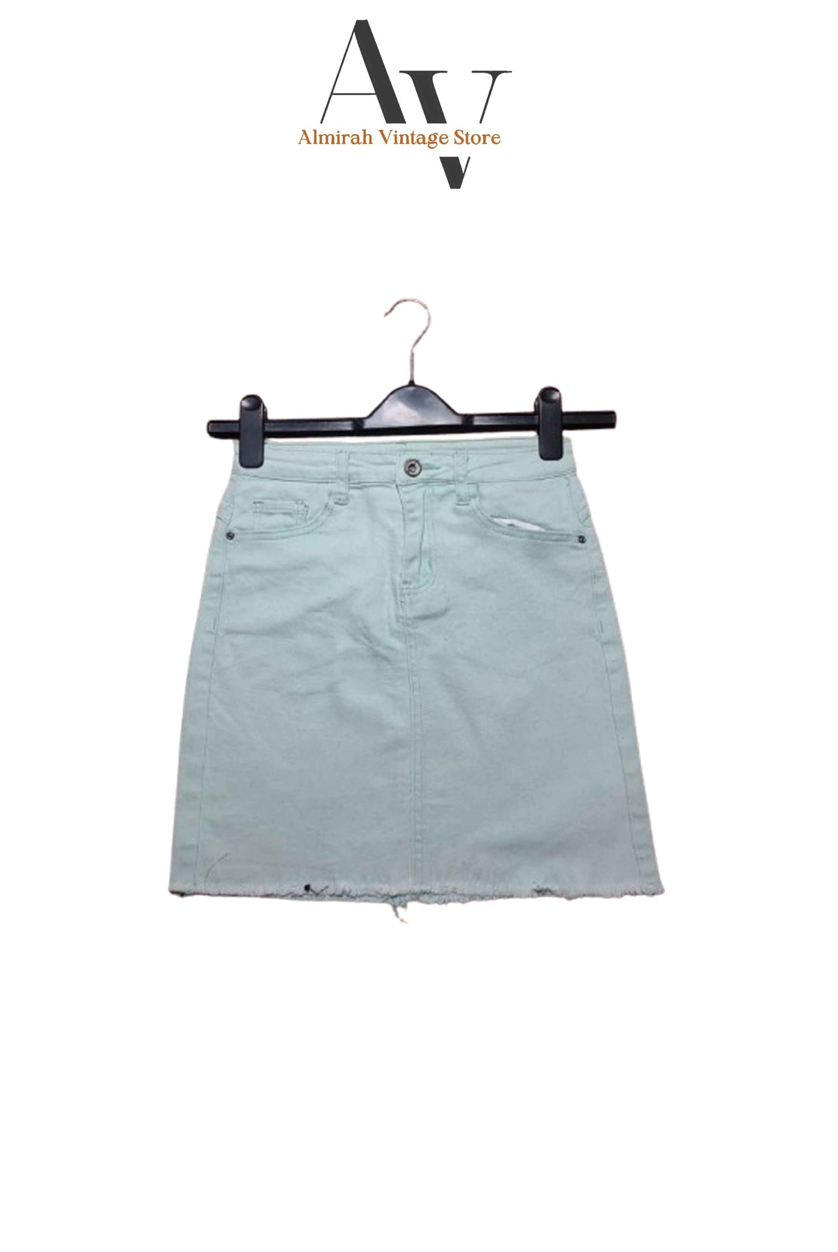 Used Light Denim Skirts