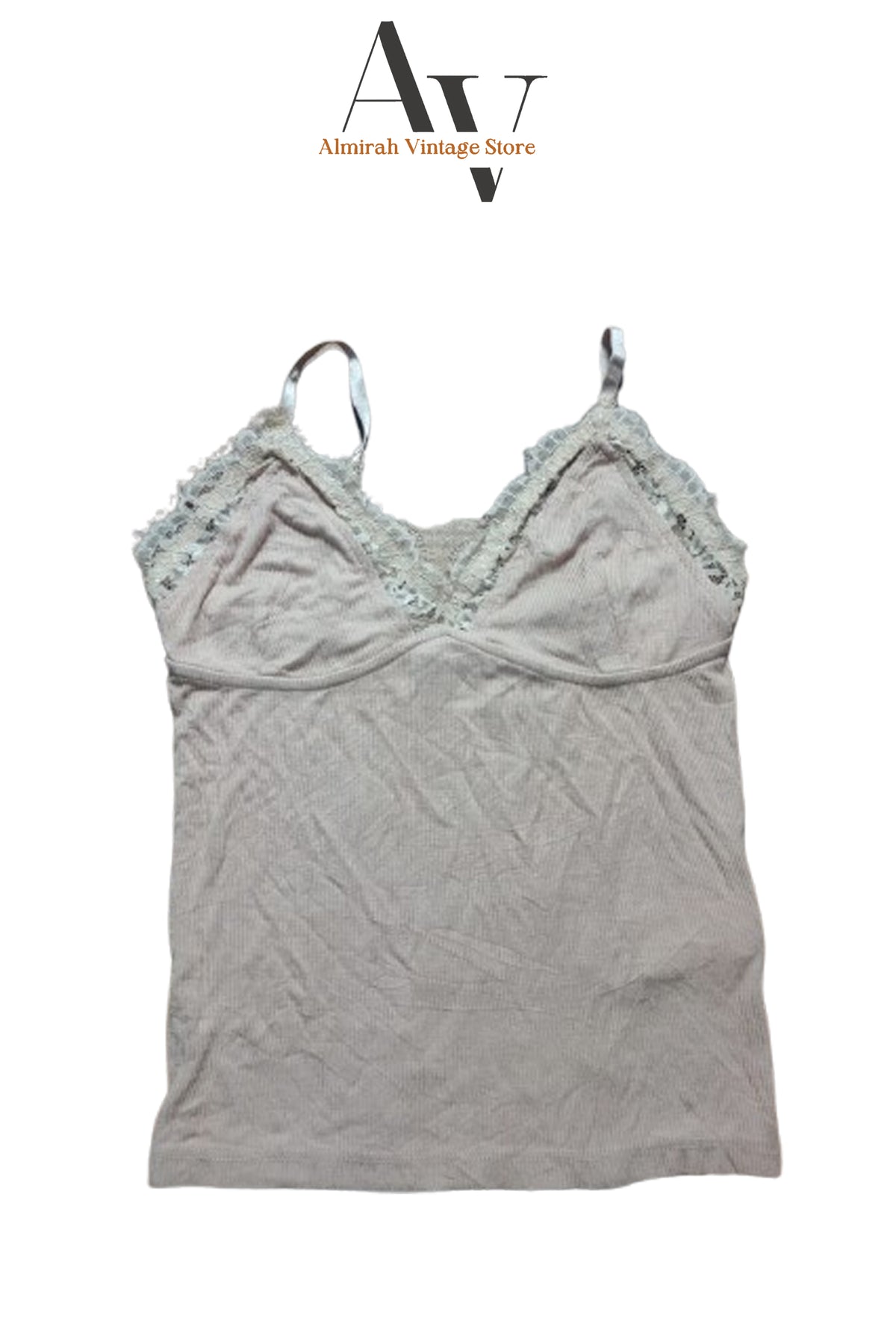 Lace Trim Tank Top