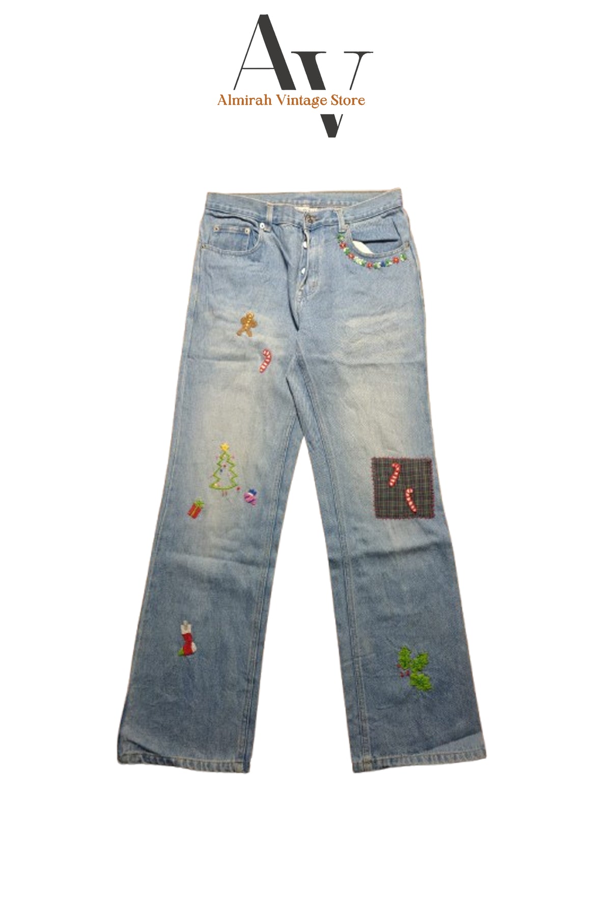 Vintage Style Hip Hop Jeans