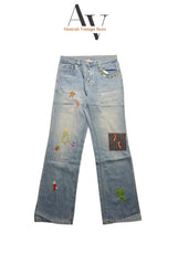Vintage Style Hip Hop Jeans
