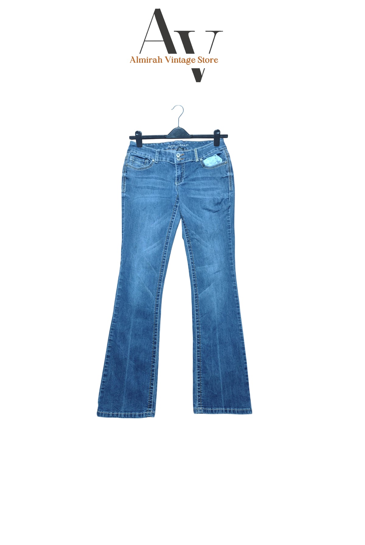 Ariya Blue Flared Jeans