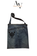 Denim Y2k Upcycle Tote III Bag