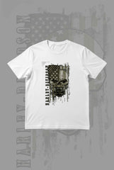Harley Davidson Skulled T Shirt