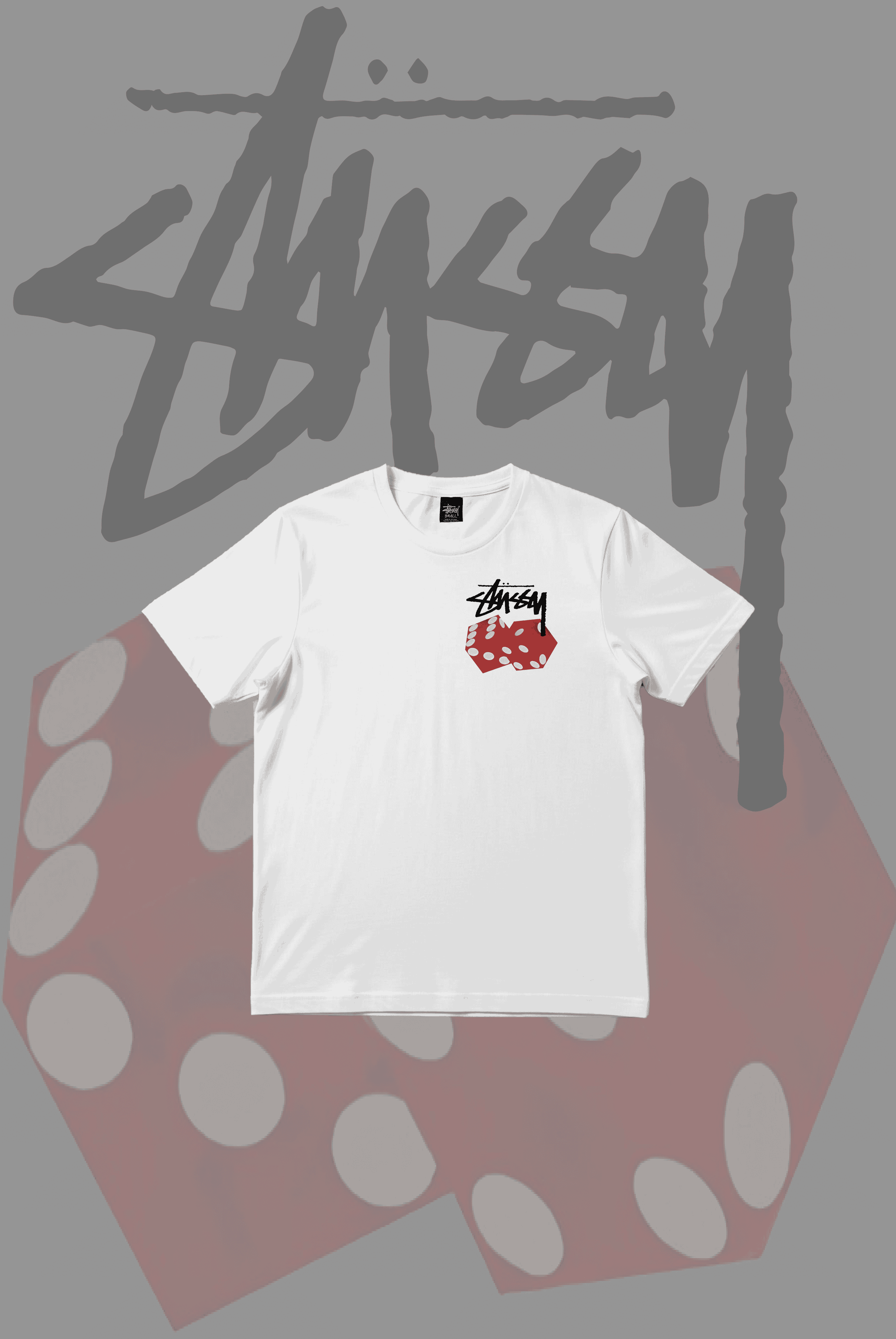 Stusy Red Dice T-Shirt