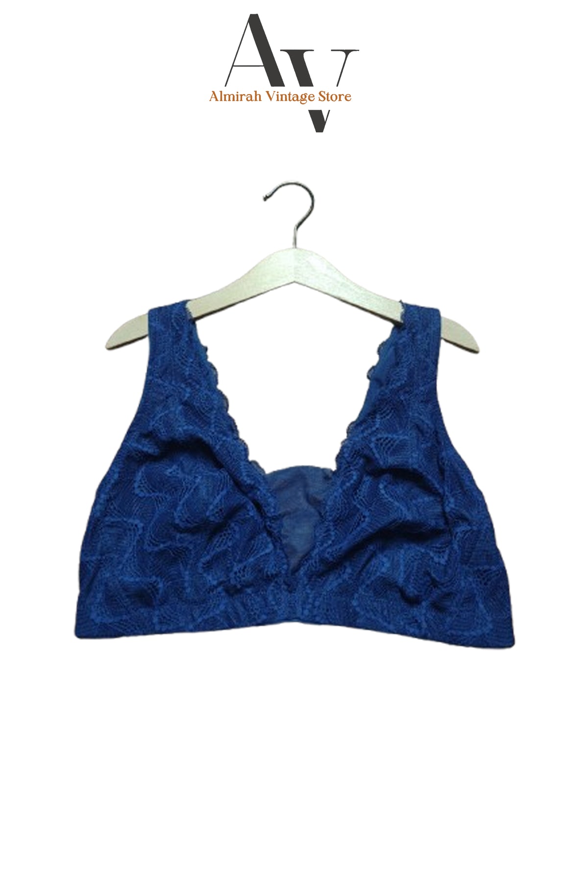 Lace Bralette Blue