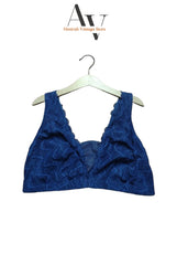 Lace Bralette Blue