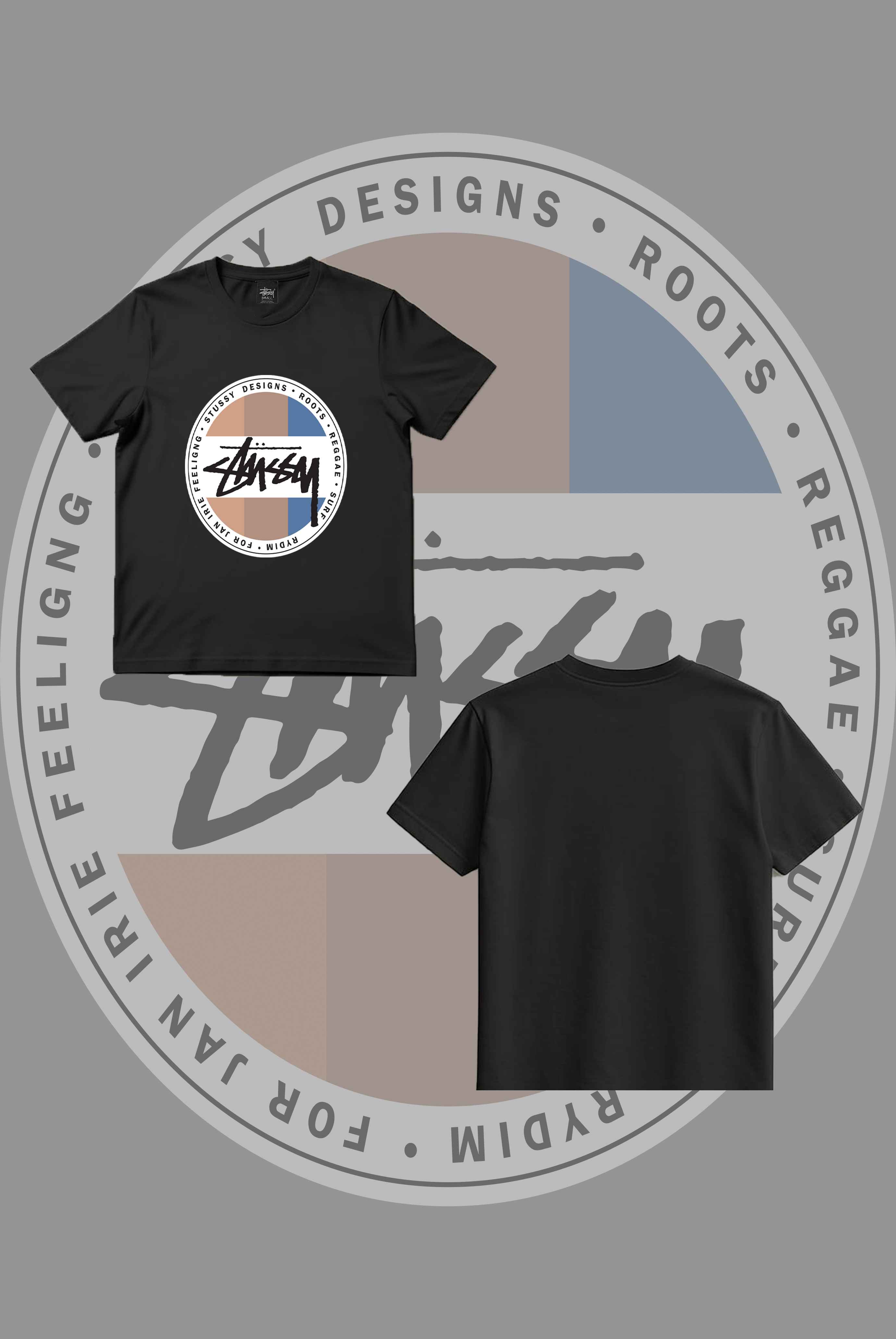 Stusy Surfman Dot Tees White T-Shirt