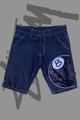 Stusy 8 Ball Denim Shorts