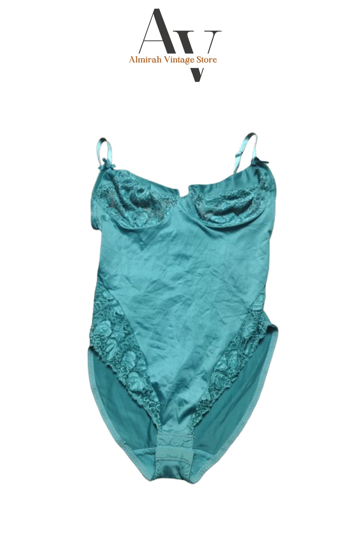 Charming Green Lace Body Suit