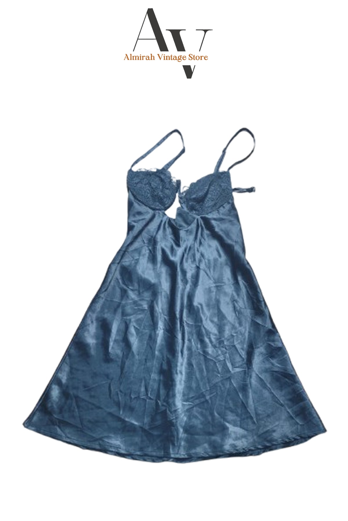Black Lingerie Slip Dress