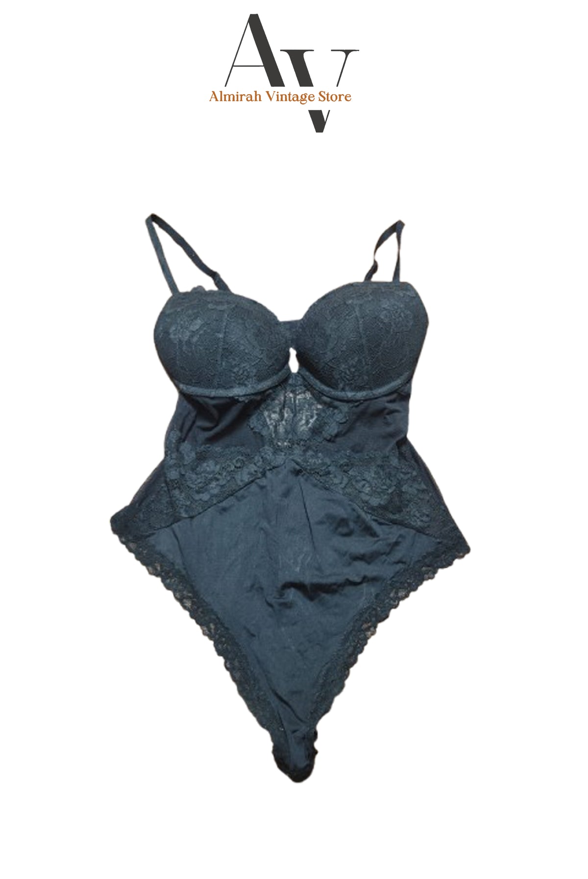 Full Black Lace Body Suit