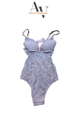 Pink Lace Body Suit