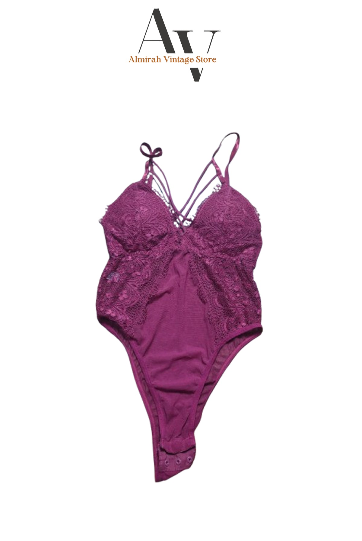 Red Lace Body Suit