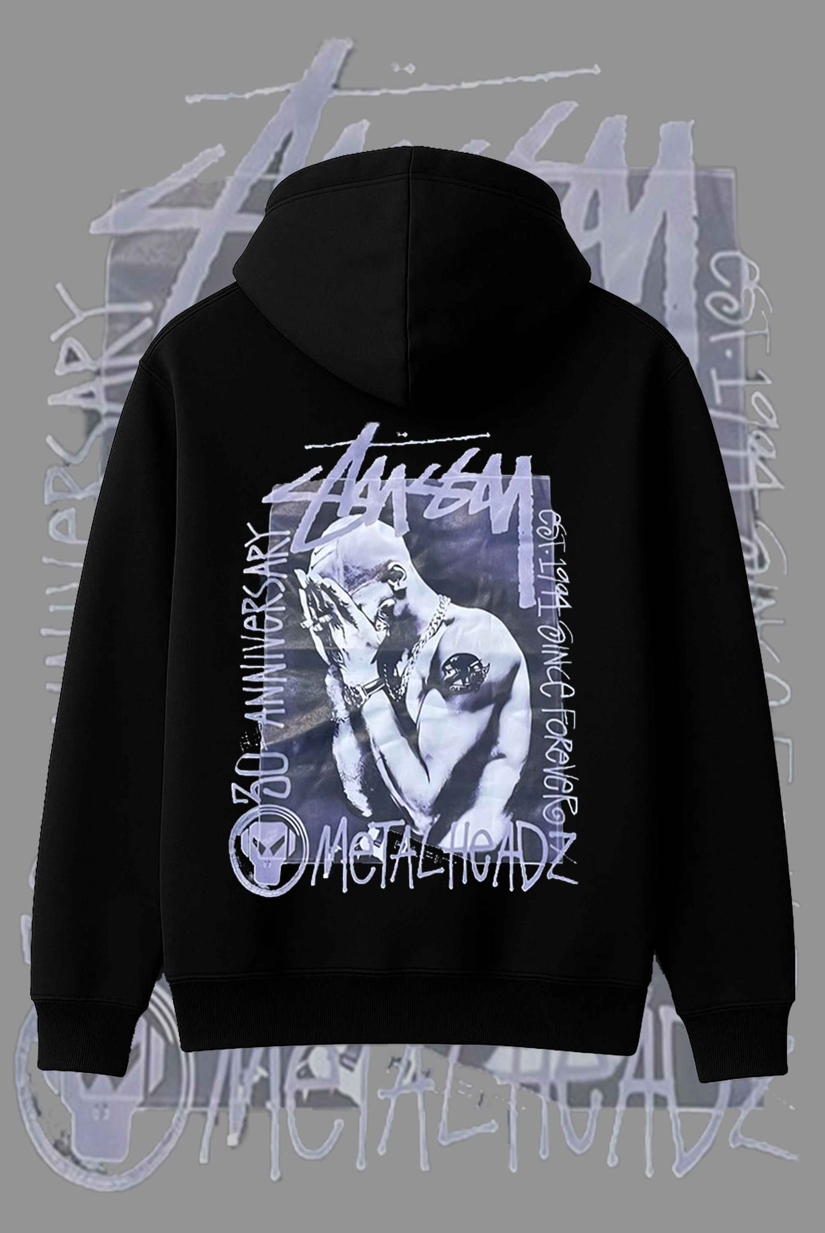 Stusy Metal Head Hoodie