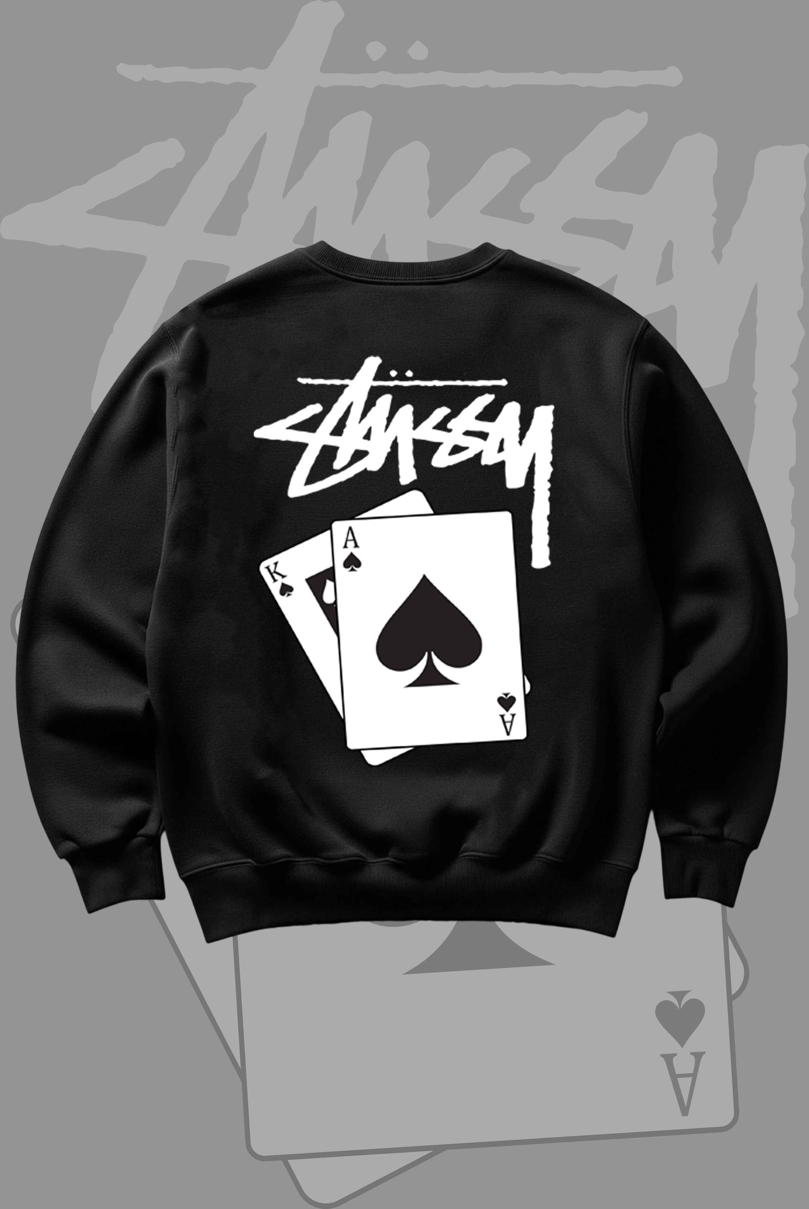 Stusy Card Sweatshirt