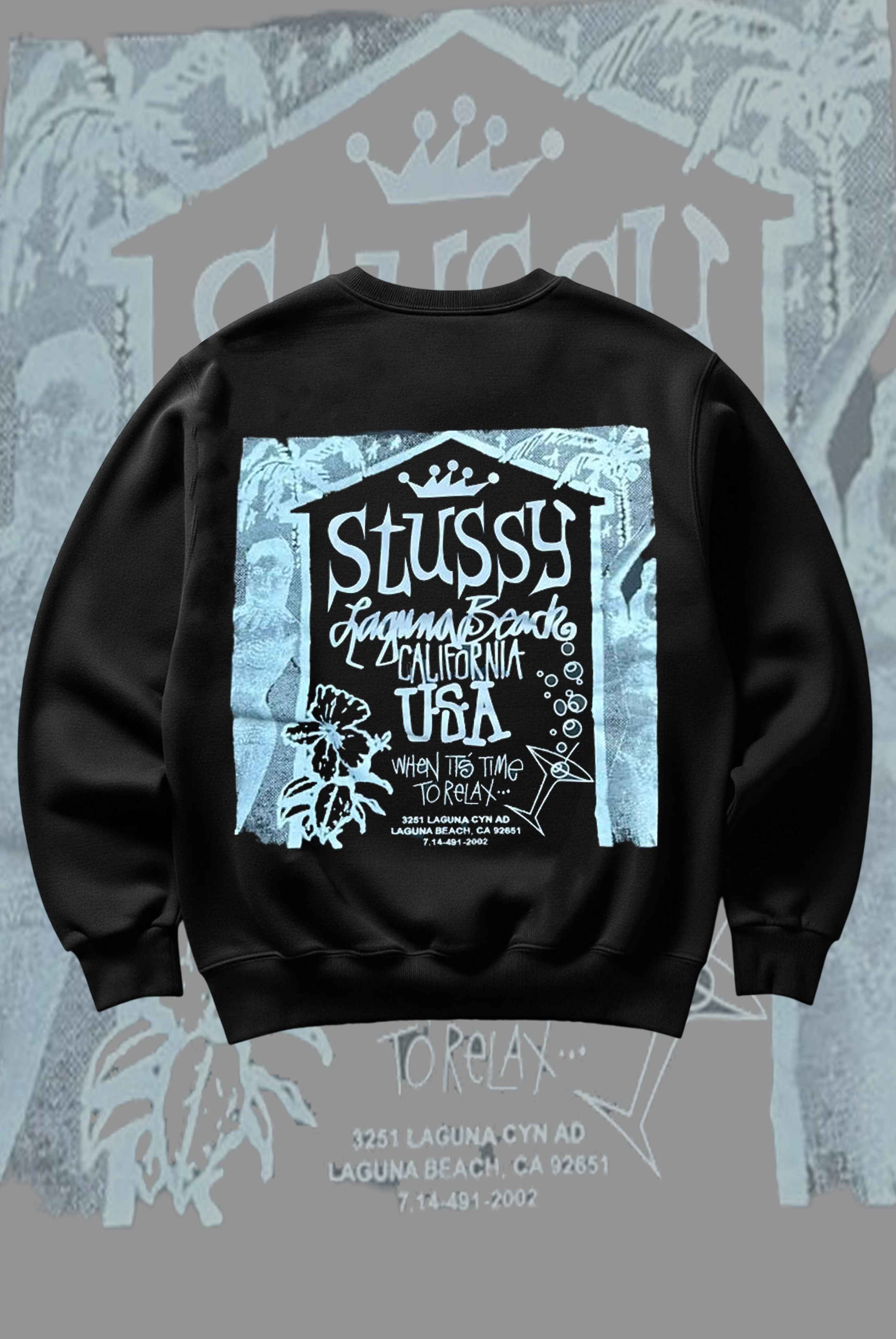 Stusy Beach House Sweatshirt