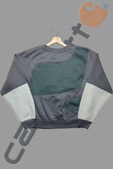 Carhart Dark MultiColor Supreme Patch Work Sweats Shirts