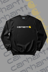 Carhart Yellow Printed Sweats Shirt