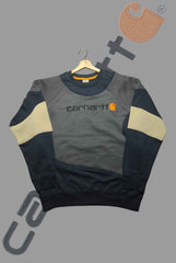 Carhart MultiColor Patch Work Sweats Shirts