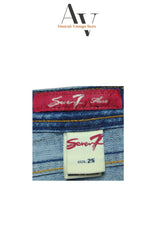 Seven Flared Light Blue Jeans