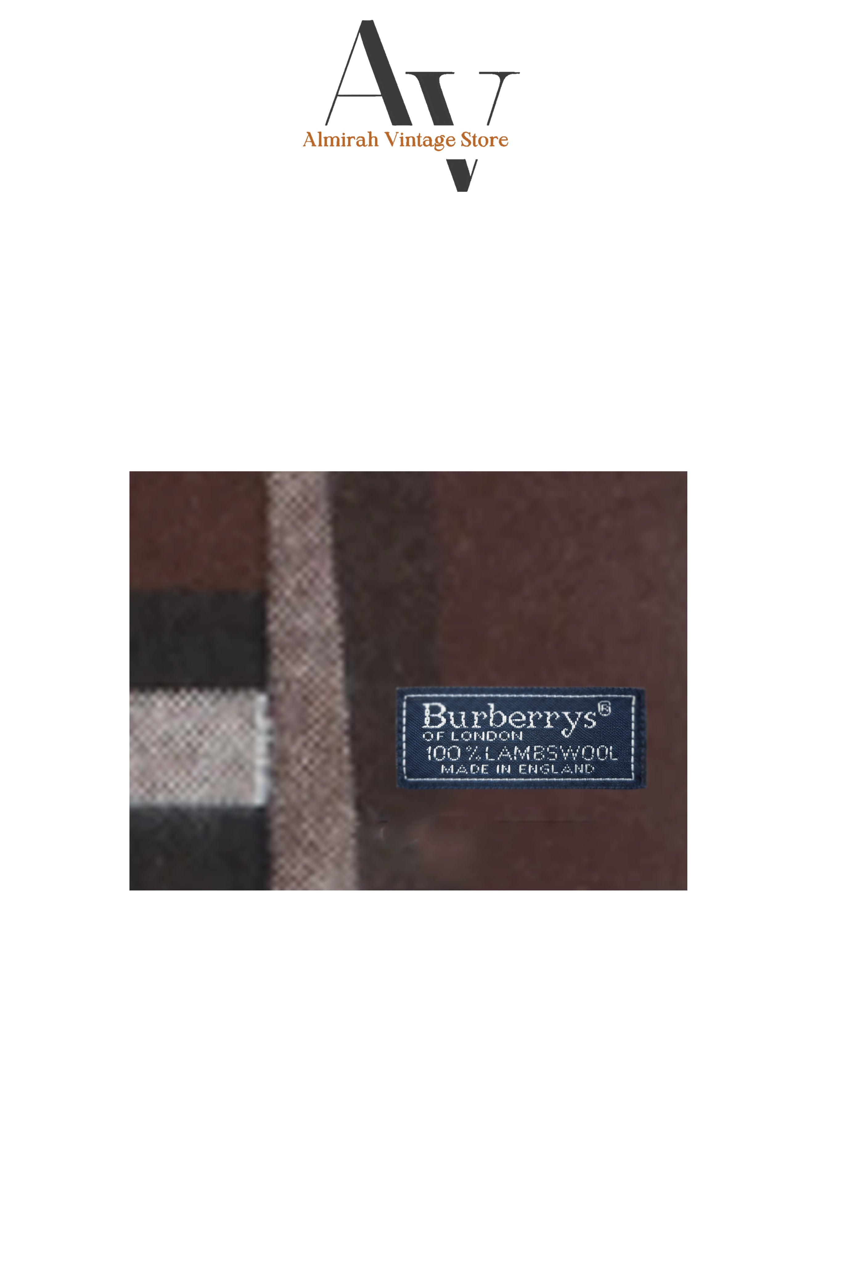 Burberry-Dark Maroon Nova Check Scarf