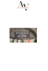 Burberry Y2k Black Lace And Grey Pocket Bag